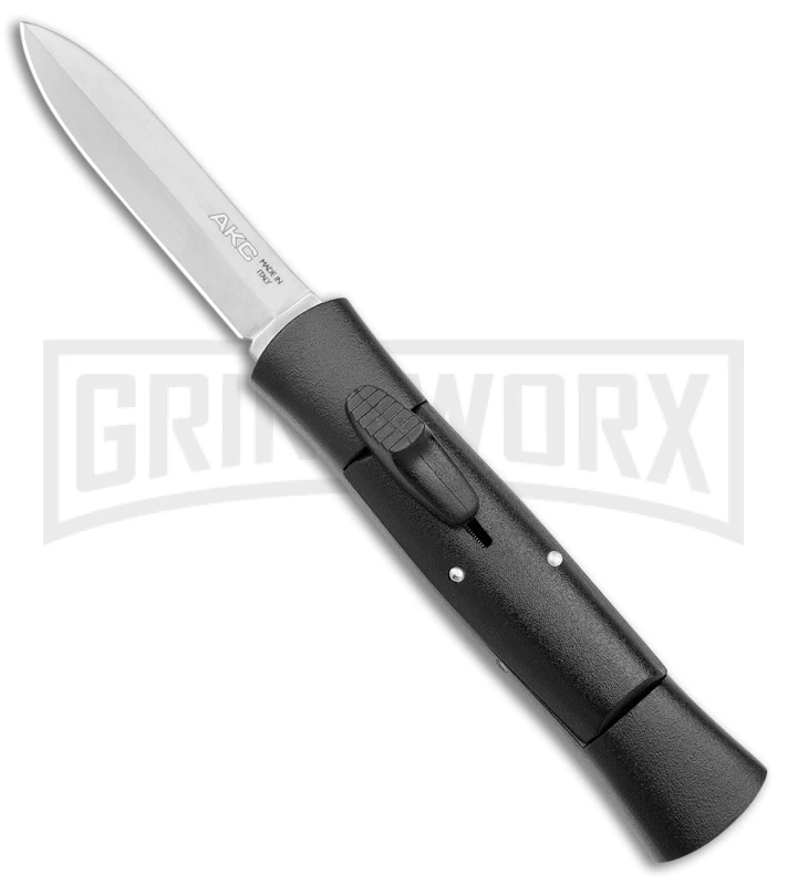 AKC 007 Concord Black OTF Automatic Knife - Satin Dagger 3 AKC 007 Concord Black OTF Automatic Knife - Satin Dagger