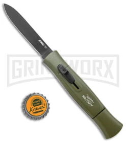AKC 007 Concord NATO Military OD Green OTF Automatic Knife - Black Flat 9 AKC 007 Concord NATO Military OD Green OTF Automatic Knife - Black Flat -Featured Knife Shop AKC 007 Concord NATO Military OTF Auto Green Black Flat BHQ 138956 jr bottlecap large