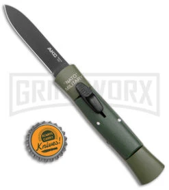 AKC 007 Concord NATO Military Green OTF Automatic Knife - Black Flat 9 AKC 007 Concord NATO Military Green OTF Automatic Knife - Black Flat -Featured Knife Shop AKC 007 Concord NATO Military OTF Auto Green Black Flat BHQ 159710 jr bottlecap large