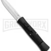 AKC Concord Black OTF Automatic Knife - Dagger Satin