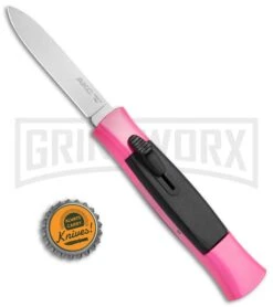 AKC 077 Concord Hot Pink OTF Automatic Knife - Flat Satin Plain -Featured Knife Shop AKC 077 Concord OTF Hot Pink BHQ 72005 jr bottlecap 2 large