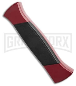 AKC 777 Blackfinger Red/Black OTF Automatic Knife - Black Plain 6 AKC 777 Blackfinger Red/Black OTF Automatic Knife - Black Plain -Featured Knife Shop AKC 777 Blackfinger OTF Automatic Knife Red Black 3.375in Black Flat BHQ 184000 hd side large