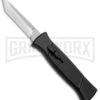 AKC 777 Blackfinger Black OTF Automatic Knife - Stonewash Tanto 1 AKC 777 Blackfinger Black OTF Automatic Knife - Stonewash Tanto -Featured Knife Shop AKC 777 Blackfinger Tanto OTF Auto Black SW BHQ 87413 jr 2 large