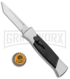AKC 777 Blackfinger Brushed Aluminum OTF Automatic Knife - SW Tanto 9 AKC 777 Blackfinger Brushed Aluminum OTF Automatic Knife - SW Tanto -Featured Knife Shop AKC 777 Blackfinger Tanto OTF Auto Brushed Aluminum SW BHQ 87412 jr bottlecap 2 large
