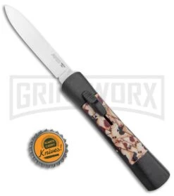 AKC Concord Aces OTF Automatic Knife - Flat Grind Plain 9 AKC Concord Aces OTF Automatic Knife - Flat Grind Plain -Featured Knife Shop AKC Concord Aces OTF Auto Satin BHQ 135715 jr bottlecap large