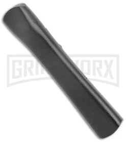 AKC Concord Briar Wood OTF Automatic Knife - Plain Satin Flat -Featured Knife Shop AKC Concord OTF Auto Briar Wood Satin GX 37553 jr side large