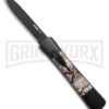AKC Concord Snake OTF Automatic Knife - Flat Grind Black Drop Point Plain 2 AKC Concord Snake OTF Automatic Knife - Flat Grind Black Drop Point Plain -Featured Knife Shop AKC Concord OTF Automatic Knife Snake 3.25in Black Flat BHQ 184001 hd large