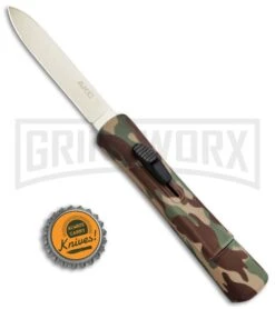 AKC Concord Camo Rubber OTF Automatic Knife - Gold Plain 9 AKC Concord Camo Rubber OTF Automatic Knife - Gold Plain -Featured Knife Shop AKC Concord OTF Camo Rubber Gold BHQ 72046 jr bottlecap 2 large