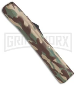 AKC Concord Camo Rubber OTF Automatic Knife - Gold Plain 8 AKC Concord Camo Rubber OTF Automatic Knife - Gold Plain -Featured Knife Shop AKC Concord OTF Camo Rubber Gold BHQ 72046 jr side large