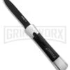 AKC Concord Polish/Black OTF Automatic Knife - Black Plain -Featured Knife Shop AKC Concord Polish Black OTF AK Black Plain GX 41627 td large