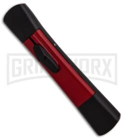 AKC Concord Black/Red OTF Automatic Knife - Tanto Black Plain 8 AKC Concord Black/Red OTF Automatic Knife - Tanto Black Plain -Featured Knife Shop AKC Concord Tanto Black Red Black BHQ 90288 er spine large