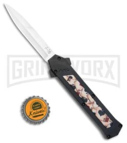 AKC F-16 Ace Playing Cards Inlay D/A OTF Automatic Knife - Bayo Satin Plain 9 AKC F-16 Ace Playing Cards Inlay D/A OTF Automatic Knife - Bayo Satin Plain -Featured Knife Shop AKC F 16 Bayo DA OTF Auto Ace Playing Cards Inlay Satin BHQ 106222 jr bottlecap large