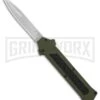 AKC F-16 OD Green D/A OTF Automatic Knife - Bayo Satin Plain