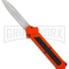 AKC F-16 Orange D/A OTF Automatic Knife - Bayo Satin Plain 1 AKC F-16 Orange D/A OTF Automatic Knife - Bayo Satin Plain -Featured Knife Shop AKC F16 Orange DA Bayo Satin Plain BP 25689 er large