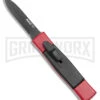 AKC Minion Concord Red/Black OTF Automatic Knife - Black Plain -Featured Knife Shop AKC Minion Concord OTF Auto Red Black Black BHQ 24199 jr large