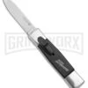 AKC Minion Concord Polish/Black OTF Automatic Knife - Flat Grind Satin Plain 1 AKC Minion Concord Polish/Black OTF Automatic Knife - Flat Grind Satin Plain -Featured Knife Shop AKC Minion Concord Polish Black OTF Auto Satin Flat GX 41031 jr large