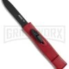 AKC Minion Concord Red OTF Automatic Knife - Black Plain -Featured Knife Shop AKC Minon Concord Red OTF Black BP 18056 jr large