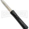 AKC Concord Black OTF Automatic Knife - Dagger Gold Plain 2 AKC Concord Black OTF Automatic Knife - Dagger Gold Plain -Featured Knife Shop AKC OTF Black Concord Gold Dagger BHQ 52359 jr 2 large