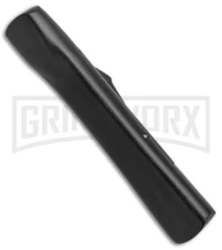 AKC Concord Black OTF Automatic Knife - Dagger Gold Plain 7 AKC Concord Black OTF Automatic Knife - Dagger Gold Plain -Featured Knife Shop AKC OTF Black Concord Gold Dagger BHQ 52359 jr side large