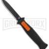 AKC X-treme EVO Black / Orange Slide OTF Automatic Knife - Black Plain 1 AKC X-treme EVO Black / Orange Slide OTF Automatic Knife - Black Plain -Featured Knife Shop AKC X treme EVO OTF Auto Black Orange Slide Black BHQ 114335 jr large