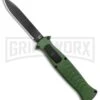 AKC X-treme EVO Green OTF Automatic Knife - Black Plain 2 AKC X-treme EVO Green OTF Automatic Knife - Black Plain -Featured Knife Shop AKC X treme EVO OTF Auto Green Black BHQ 105414 jr 2 large