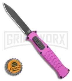 AKC X-treme EVO OTF Automatic Knife - Purple Black Plain 9 AKC X-treme EVO OTF Automatic Knife - Purple Black Plain -Featured Knife Shop AKC X treme EVO OTF Automatic Knife Purple 3.5 Black BHQ 120293 LS Bottlecap large