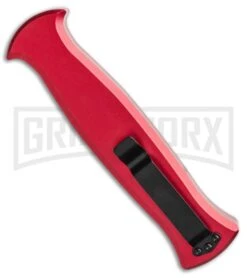 AKC X-treme EVO RB OTF Automatic Knife - Red Black Plain 8 AKC X-treme EVO RB OTF Automatic Knife - Red Black Plain -Featured Knife Shop AKC X treme EVO OTF Automatic Knife Red 3.5in Black EVO ROB BHQ 115345 LS Side large