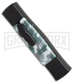 AKC Minion Concord Arctic Camo OTF Automatic Knife - Black Flat 7 AKC Minion Concord Arctic Camo OTF Automatic Knife - Black Flat -Featured Knife Shop AKC minion concord arctic camo black flat BHQ 19003 er side large
