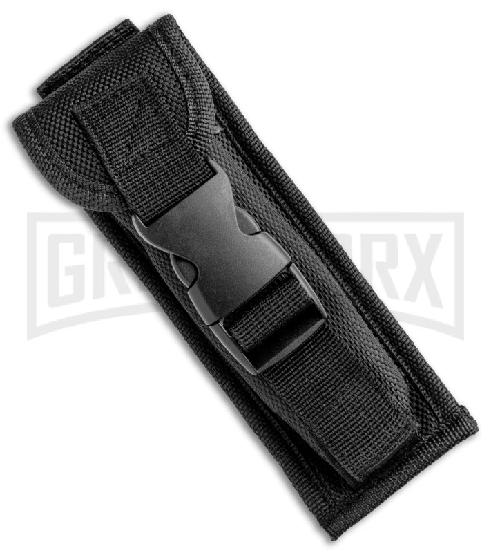 Atomic Defender Large OTF Automatic Knife Black - Red Two Tone Dagger 6 Atomic Defender Large OTF Automatic Knife Black - Red Two Tone Dagger - Image 4