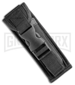 Atomic Defender Large OTF Automatic Knife Red - Two Tone Dagger -Featured Knife Shop Atomic Defender Dagger Red OTF Auto TT GX 33967 jr sheath large