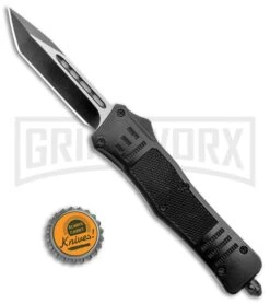 Atomic Defender Medium OTF Automatic Tanto Knife (3" Two-Tone) 11 Atomic Defender Medium OTF Automatic Tanto Knife (3" Two-Tone) -Featured Knife Shop Atomic Defender Medium OTF Auto Black TT Tanto GX 37394 jr bottlecap large