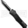 Atomic Defender Medium OTF Automatic Tanto Knife (3" Two-Tone)