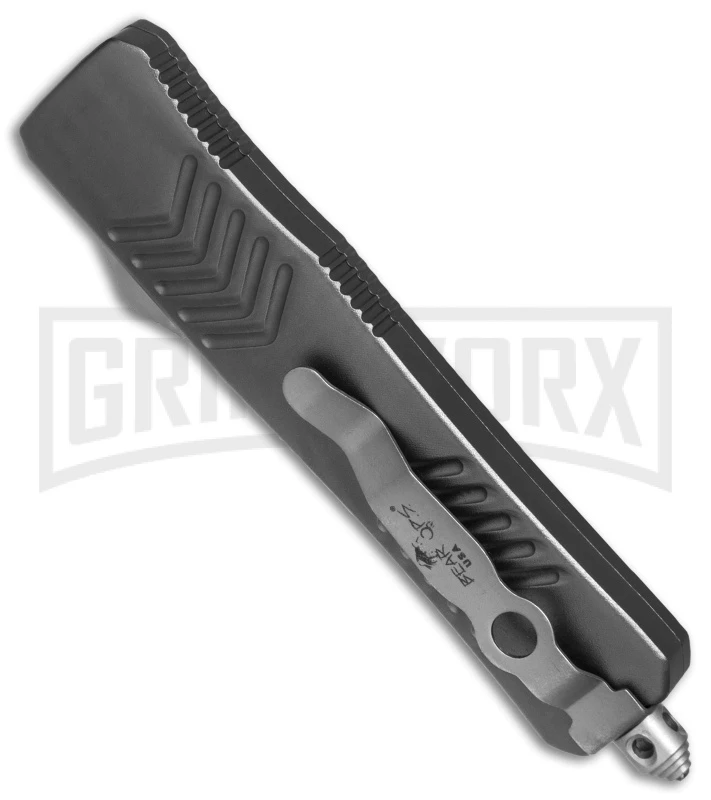 Bear Ops Tanto D/A OTF Automatic Knife Gray - Satin Plain 4 Bear Ops Tanto D/A OTF Automatic Knife Gray - Satin Plain - Image 2