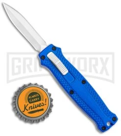 Coffin Blaster 2.0 Textured Blue DA/OTF Automatic 440 Knife (2" Satin) 9 Coffin Blaster 2.0 Textured Blue DA/OTF Automatic 440 Knife (2" Satin) -Featured Knife Shop Coffin Blaster 2.0 Textured Blue DA OTF Auto 440 Satin GX 37501 jr bottlecap large