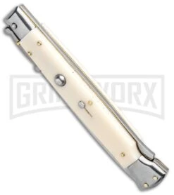 Featured Knife Shop -Featured Knife Shop Frank B 11in Italian Stiletto Swinguard Ivory Dagger GX 7055 jr spine large