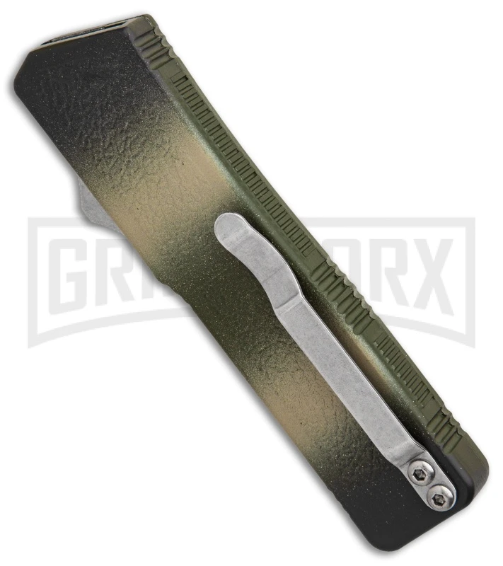 Lightning Camo D/A OTF Automatic Knife - Two-Tone Plain 4 Lightning Camo D/A OTF Automatic Knife - Two-Tone Plain - Image 2