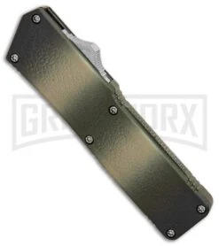Lightning Camo D/A OTF Automatic Knife - Two-Tone Plain 8 Lightning Camo D/A OTF Automatic Knife - Two-Tone Plain -Featured Knife Shop Lightning Camo DA Two Tone Plain BP 30356 er spine large