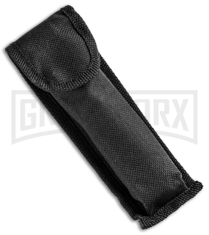 Milano 9" Rosewood Italian Style Automatic Knife - Bayonet Satin 6 Milano 9" Rosewood Italian Style Automatic Knife - Bayonet Satin - Image 4