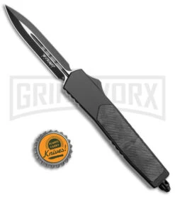 No Limit Knives Instigator Black OTF Automatic Knife - Two-Tone Dagger Plain 11 No Limit Knives Instigator Black OTF Automatic Knife - Two-Tone Dagger Plain -Featured Knife Shop No Limit Knives Instigator Black OTF Auto Dagger TT GX 38878 jr bottlecap large