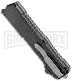 Schrade SCHOTF3B Viper OTF Assisted Opening Knife - Black Plain 7 Schrade SCHOTF3B Viper OTF Assisted Opening Knife - Black Plain -Featured Knife Shop Schrade Viper OTF Assisted Opening Knife Black SCHOTF3B BHQ 11577 jr side large