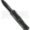 Titan Camo D/A OTF Automatic Knife - Dagger Black Serrated -Featured Knife Shop Titan DA OTF Camo Dagger Black Serr BP 20270 jr large
