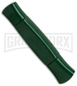 AKC 077 Concord Dark Green OTF Automatic Knife - Black Plain -Featured Knife Shop akc 077 otf dark green black plain side cm large