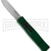 AKC Minion Concord Dark Green OTF Automatic Knife - Satin Plain -Featured Knife Shop akc 077 otf dark green satin cm large
