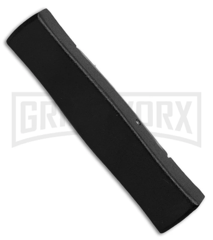 AKC Minion Concord Snake Skin OTF Automatic Knife - Flat Grind Black Plain 4 AKC Minion Concord Snake Skin OTF Automatic Knife - Flat Grind Black Plain - Image 2