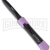 AKC Concord Purple/Black OTF Automatic Knife - Dagger Black Plain 2 AKC Concord Purple/Black OTF Automatic Knife - Dagger Black Plain -Featured Knife Shop akc otf concord purple handle large