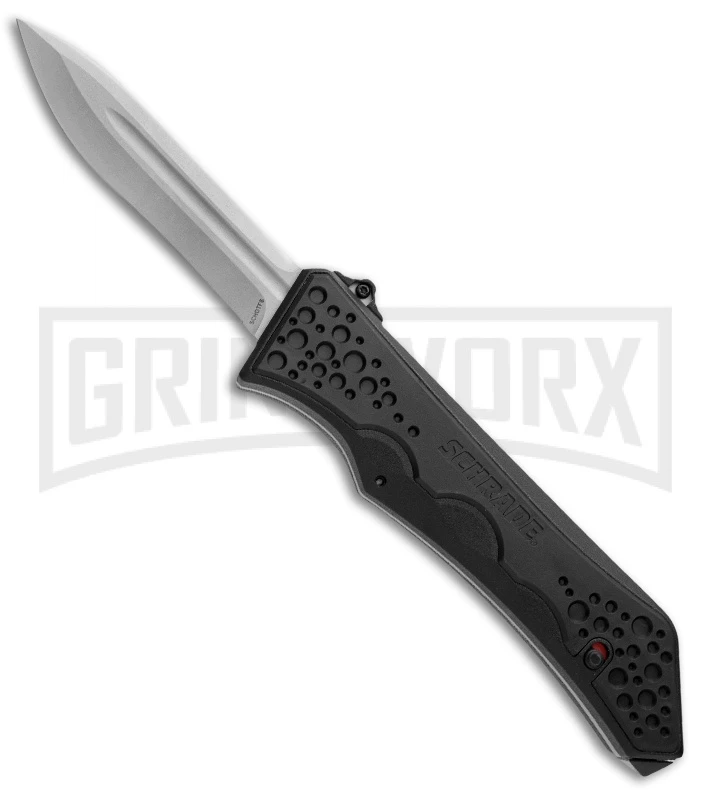 Schrade SCHOTF6 Spear Point OTF Spring Assisted Knife - Bead Blast Plain 3 Schrade SCHOTF6 Spear Point OTF Spring Assisted Knife - Bead Blast Plain