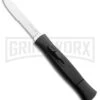 AKC Concord Sinatra Black OTF Automatic Knife - Polish Serr