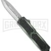 Titan Camo D/A OTF Automatic Knife - Dagger Satin Plain -Featured Knife Shop titan camo satin cm large